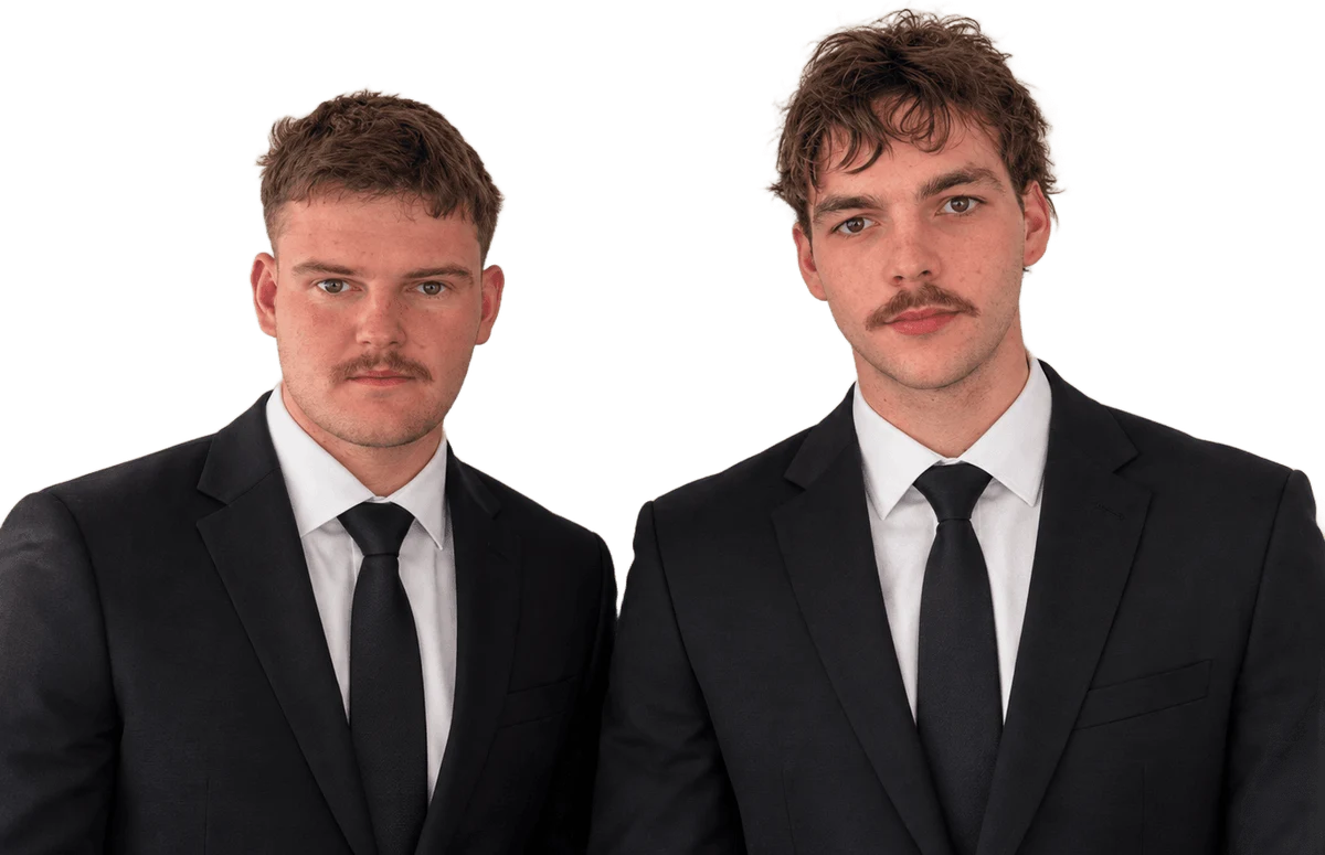 Harvey and Josh, the team behind Fylo